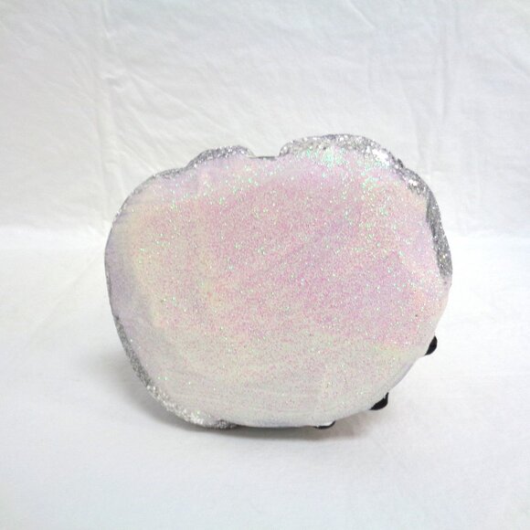 Kurt Adler Glass Bellissimo Santa Ornament NWT lavender - Picture 7 of 10